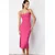 Trendyol Milla Ženska haljina Twoss24El00139, Roze