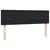 Vidaxl Box spring postelja z vzmetnico črna 160x210 cm žamet