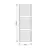 Radijator sušač Elegant beli 63x125cm