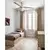FARO 34280WT-11L - Plafonski ventilator KLIM M, 1xE27/15W/230V, borovina/bela, prečnik 125 cm, WT + daljinski upravljač