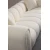 Atelier del Sofa Trosed Puffy 3, 240x105x75 cm, Beli