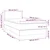 Vidaxl Box spring postelja z vzmetnico temno zelena 100x200 cm žamet