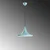 Conceptum Hypnose Luster Tom-3531, 30-117cm, O30 cm, Tirkizni