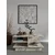 Hanah Home Klub sto Skull, 80x40x80 cm, Prljavo beli