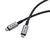 Verbatim 31847 Sync & Charge Cable USB-C to USB-C 240W 40Gbps 120cm, Grey/Black