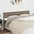 Vidaxl Posteljno vzglavje taupe 200x5x78/88 cm blago