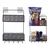 Verkgroup Kovinski stenski organizator 5 kljukic 37x26cm