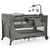 kinderkraft® prenosna posteljica joy™ 2 z dodatki dark grey