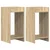 Stalak za biljke s policom 2 pcs Sonoma hrast 30 x 30 x 60 cm