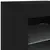 Komoda s LED svjetlima crna 41x37x67 cm