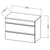 Ormarić NAOMI ON 60 WH (white) 546140