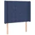 Vidaxl Box spring postelja z vzmetnico modra 100x200 cm blago