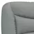 Vidaxl Vzglavna stranica svetlo siva 140 cm blago