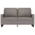 Vidaxl Dvosed taupe 120 cm blago