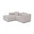 Atelier del Sofa Ugaona garnitura 230x69x180cm Bež