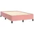 Vidaxl Box spring postelja z vzmetnico roza 120x190 cm žamet