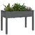 Sadilica s oblogom siva 118 x 59 x 76 cm od masivne jelovine
