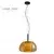 TALIA 97 LUSTER 1*E27 AMBER/CRNA