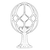 Opviq Spoljna zidna lampa BSU-68155-BSY-M1-K, 55 cm, IP65, E27, Crna