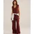 WE Fashion Top  temno rdeča
