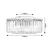 Rabalux Plafonjera Eloisa, E27 3x25W, D40cm