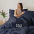 Flanelna posteljnina Navy EMI