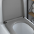WC daska Siva 49 x 36 x 4 cm Duroplast