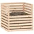 Vidaxl Kompostnik 80x80x78 cm trdna borovina