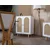 Hanah Home Komoda Bohem, 90x105x41 cm, Bela