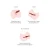 Viotec Mina Rabbit Vibrator Gold & Wine Red