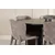 Venture Design Jedilna miza in komplet stolov Strada miza s 6 stoli Astoria 120x74 cm črno rjava
