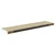 Plutajuće zidne police 4 kom hrast i bijele 90x23,5x3,8 cm MDF