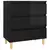 Komoda visoki sjaj crna 60 x 35 x 69 cm od konstruiranog drva