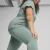 Womens Puma ESS No. 1 Logo Leggings, Green, Size M, Women