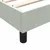 Vidaxl Box spring postelja z vzmetnico svetlo siva 80x220 cm žamet