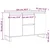Komoda siva boja betona 101,5x35x70 cm od konstruiranog drva