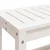 Vrtna klupa bijela 108 x 35 x 45 cm od masivne borovine