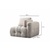 ATELIER DEL SOFA Amaris 1R Beige 1-Seat Sofa