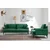 Atelier del Sofa Trosed Papira 90x88x205cm Zeleni