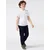 Champion Authentic Athletic Apparel Majica mornarska/bela