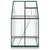 Staklenik s okvirom zeleni 169 x 114 x 202 cm aluminijski