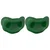 Držak za penjanje 2 pcs Zelena 100 x 67 x 43 mm PP