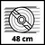 Einhell akumulatorska kosilica ge-cm 36/48 Li M-solo