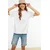 Trendyol Milla Ženska majica TWOAW20TS0096, Bela