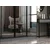 Hanah Home ormar sa reflektujućim staklom Nisa 20629, 225 cm, antracit
