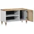 TV ormarić 80x31,5x46 cm od masivnog drva manga