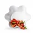Keramična skleda PICCADILLY FLORA O25,5 cm, bela