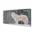 tulup.si Slika na platnu Wolf zimski gozd 120x60 cm