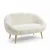 ATELIER DEL SOFA Sofa dvosed Lida White