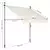 MULTIGARDEN Tenda za terasu i balkon sa podešavanjem visine 2x1.2m Beige